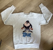VTG 1994 Taz Sweatshirt Freeze Clothing For Cool Kids Medium