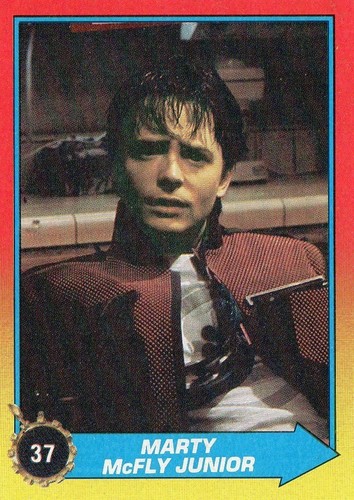 Tarjetas coleccionables individuales de Regreso al futuro (película) 1989 a la venta - Imagen 25 de 67