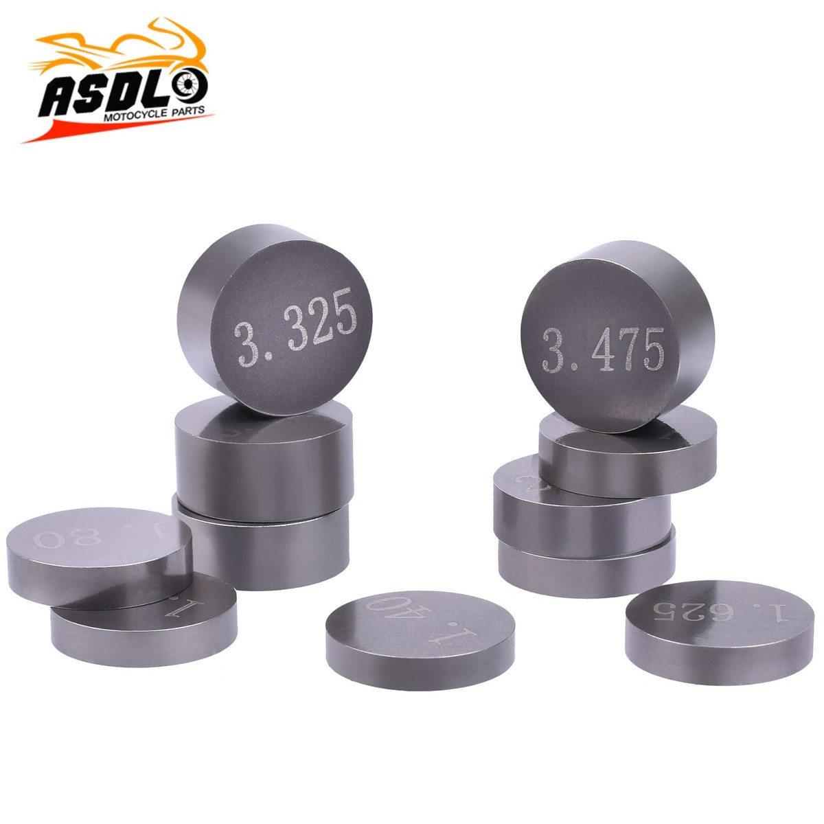 #23-2873 らむね 138pcs 7.48mm Valve Shim Kit For Kawasaki Ninja ZX 6R KX250F Z1000