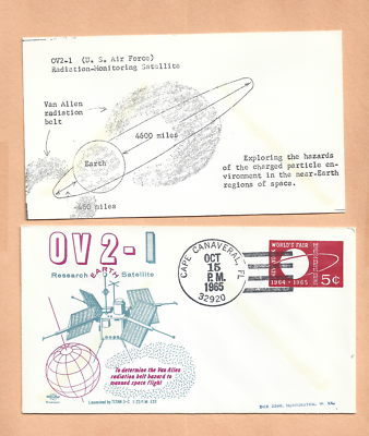 OV2-1 VAN ALLEN BELT HAZARD OCT 15,1965 CAPE SPACECRAFT SWANSON