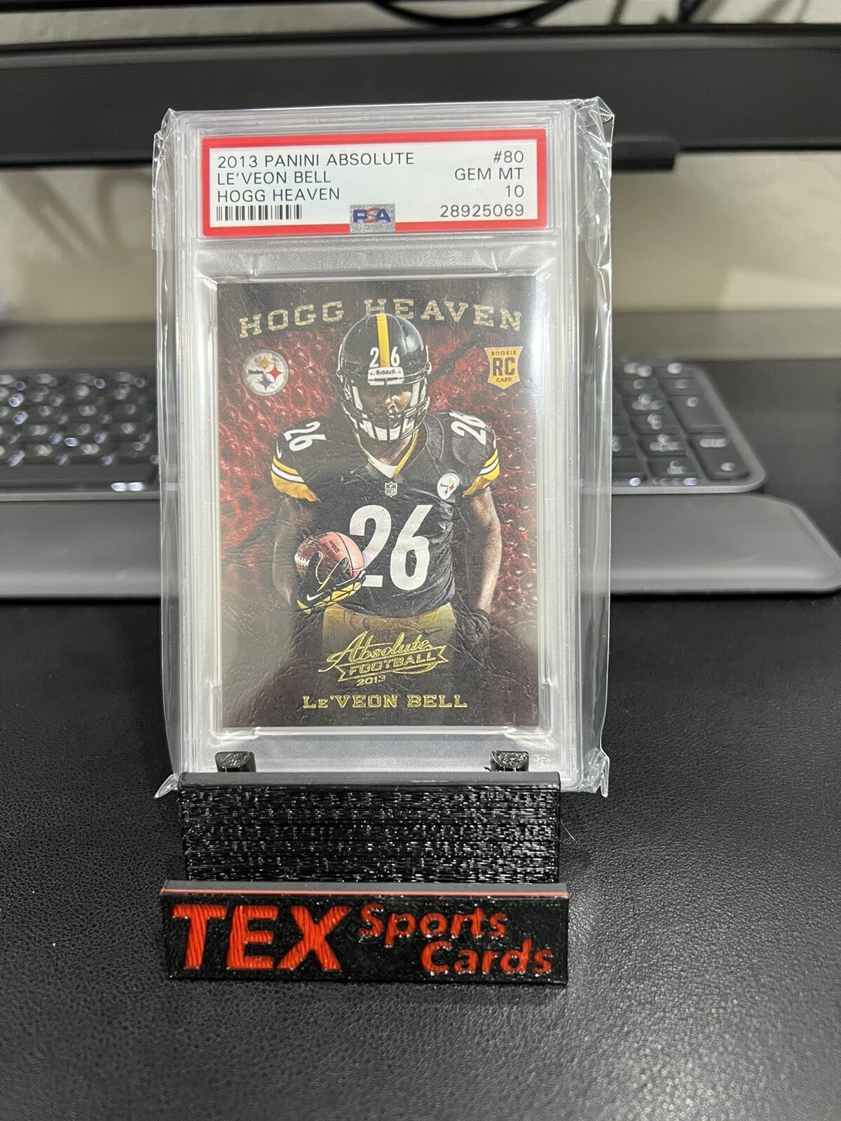 Le'Veon Bell Panini Absolute Hogg Heaven #80 Boss Hogg