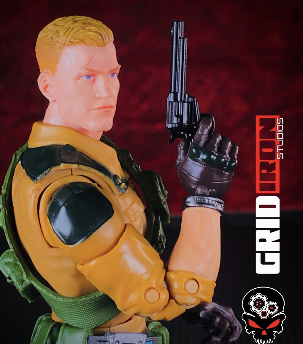 1:12 Colt Cowboy Pistol Weapon For G.I. Joe Classified Action Figures G142A