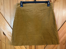 J. Crew Mercantile Size 4 Corduroy Mini Skirt A-line Women s 0509