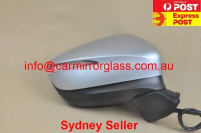 NEW DOOR MIRROR FOR MAZDA CX-3 2015-2018, Blind Spot,Manual Fold,SILVER