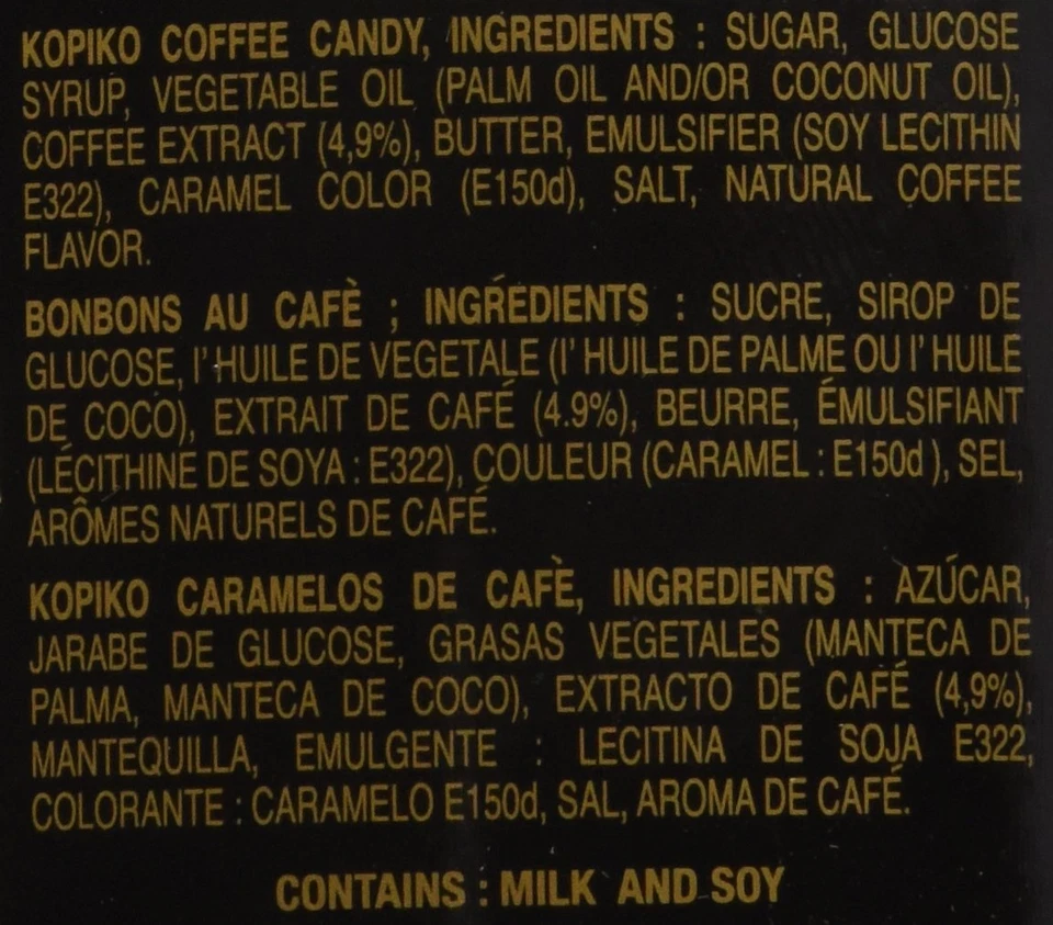 Kopiko Coffee Candy In Jar 800g/28.2oz (Original Version) - Image 4 of 4