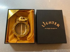 Cigarette Lighter Kerosene/Petrol Luxury Retro Clear Oil Tank Style Child Safety