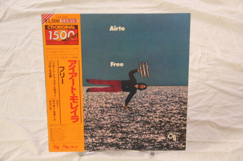 Airto*?� LP vinile gratuito Giappone + OBI LAX 3181 - Foto 1 di 5