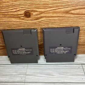 Deadly Towers & Legacy of the Wizard (Nintendo NES, 1987)  Working Authentic