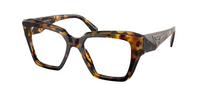 NEW Prada 09ZV Eyeglasses VAU1O1 Havana 100% AUTHENTIC