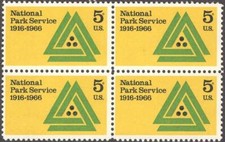 Scott # 1314 - Block Of 4 - National Park Service - MNH - 1966