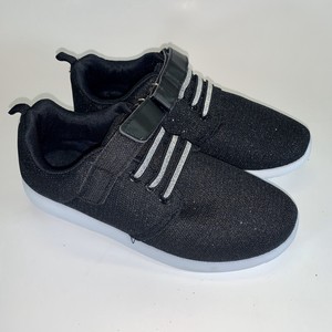 girls black sparkle shoes