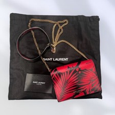 Saint Laurent Tropical Palm Print Mini Bag, Nwt