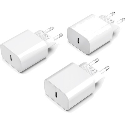 3er Pack 25W USB C Adapter - Ultra-schnelles Laden für Smartphones & Tablets