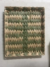 Hand Woven Serving Tray 12” X 15”
