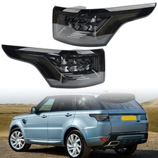 For 2014-2022 Land Range Rover Sport Pair Led Tail Light Rear Brake Lamp Smoked