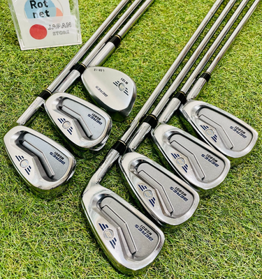 Rare HONMA BERES MG801 Iron Set 5-10+Sw 7Pic S Flex RH Golf Clubs