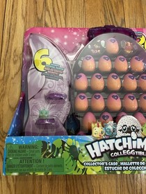 New Hatchimals CollEGGtibles Purple Collector&rsquo;s Case with 26 Hatchimals 