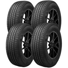 Qty 4 21570r16 Kumho Solus Ta11 100v Sl Black Wall Tires