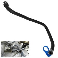 Engine Coolant Radiator Inlet Hose Upper Radiator Coolant Reservoir Black