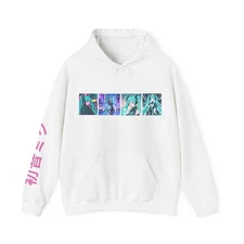 Cyberpunk Miku Anime Fan Art Hoodie, Miku Cosplay Merch