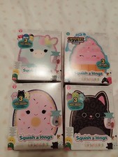 4 Squishmallows Squish-a-longs Clip-a-longs Blind Packs Serie 2 und 3 &Uuml;berraschung