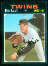 1971 TOPPS #245 JIM KAAT EX