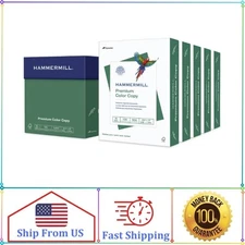 Printer Paper 28Lb Premium Color Copy White 8.5X11 5 Ream 2500 Sheets