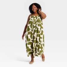 Women's Flowy Midi Tank Dress - Ava & Viv