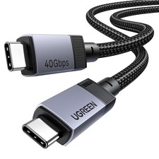 UGREEN 240W USB C Cable, 40Gbps C to C Cable USB4.0 GEN3 8K 60Hz PD...