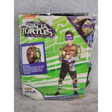 Teenage Mutant Ninja Turtles Leonardo Child Costume Spirit Halloween Large