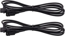 2 PCS 47 inch Extension Cables for Use with LED Rock Lights, RGB NEON Accent Kit
