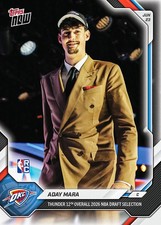 2025-26 Topps Now NBA #AMAR Aday Mara Oklahoma City Thunder RC - Preventa