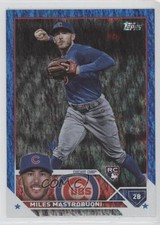 2023 Topps Series 2 Blue Foil 843/999 Miles Mastrobuoni #592 06y2