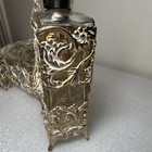 Vintage Goldtone Hollywood Regency Ormolu Vanity Set Perfume Bottles and Powder — photo 8