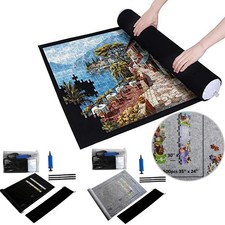 Up To 1500x Jigsaw Puzzle Landscapes Roll Up Felt Pad Jigsaw Puzzle Storage Mat