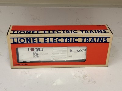 Lionel I Love MI Yes Michigan Box Car GTW 6-9486