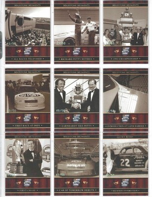 *2010 PP NASCAR H.O.F.-HOLOFOIL-#NHOF 36-Red Byron's Coupe-#10/50!-1 CARD ONLY*