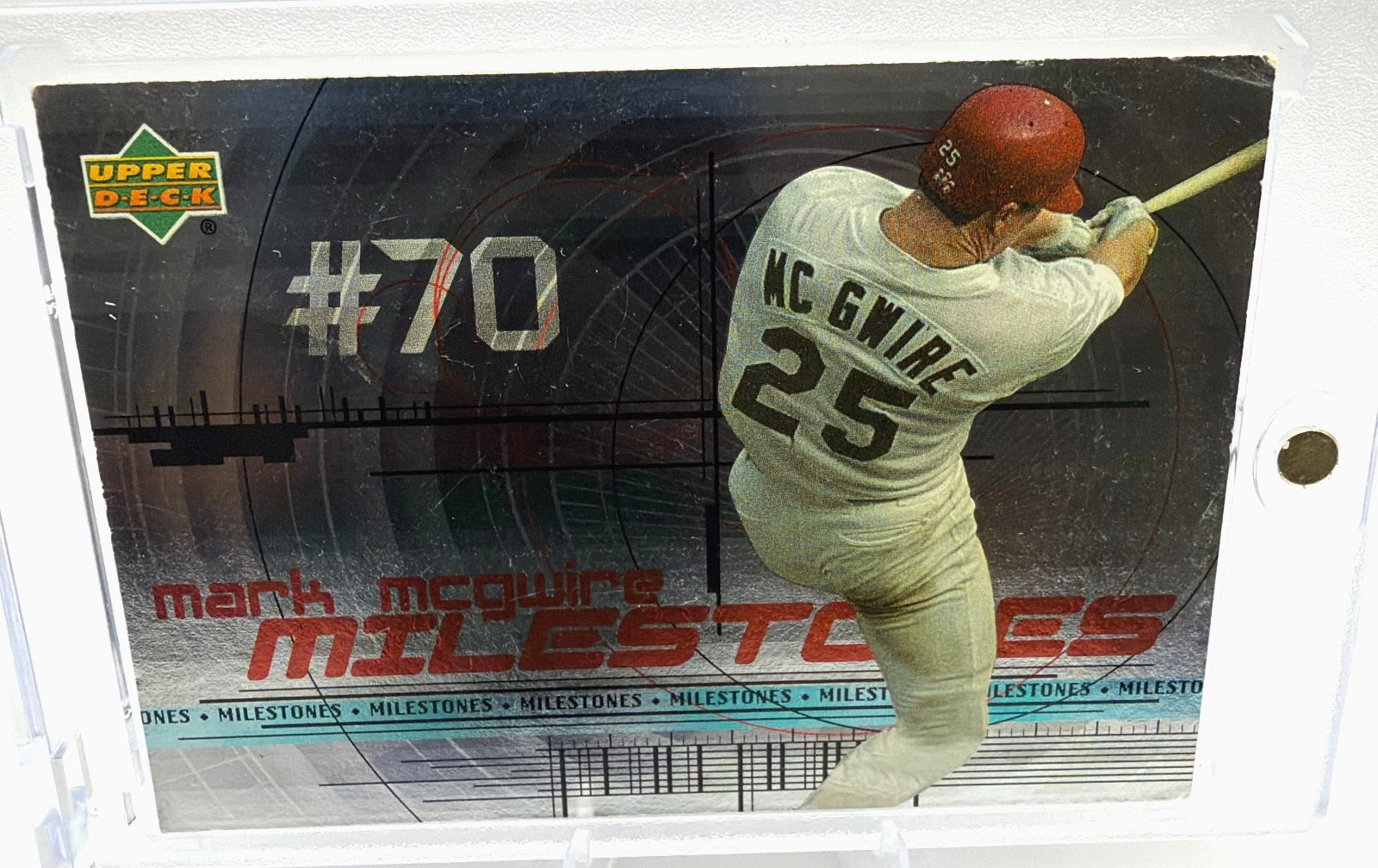Mark McGwire 1999 UD McDonald’s Milestones ##70 M9 St. Louis Cardinals