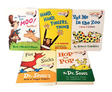 Dr Seuss Mix Set Bright  Early Kids Classics Board Books Set/Lot/Bundle of 5