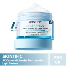 SKINTIFIC 5X Ceramide Barrier Moist Gel Acne Calm Redness Pores Sebum Oily Skin