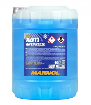 MANNOL Antifreeze AG11 (-40) Longterm 10L Frostschutz für BMW BMWS