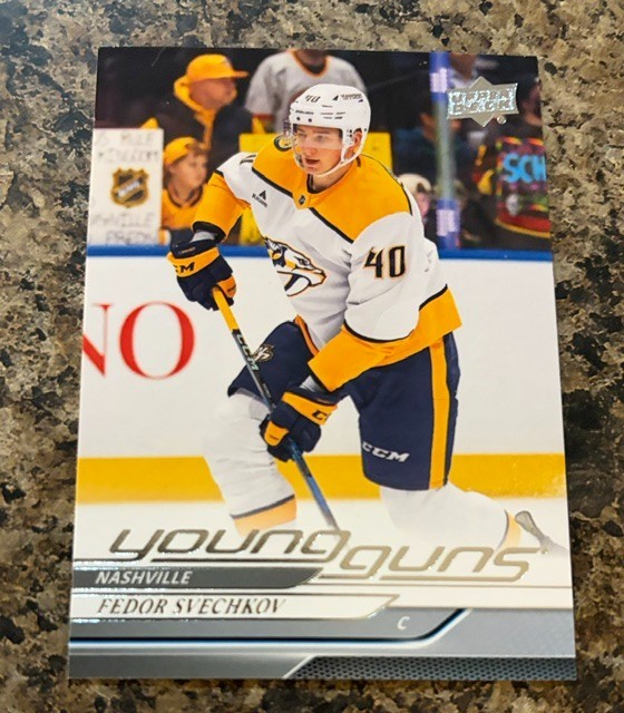 2024-25 Upper Deck Extended Series Young Guns Fedor Svechkov #724 RC