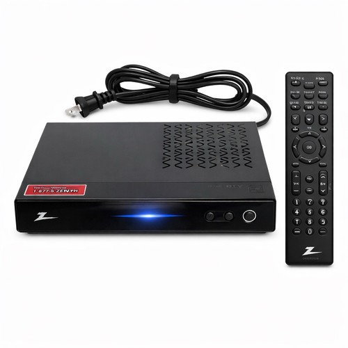 Zenith DTT901 Digital TV Tuner Converter Box With Remote - Tested Working