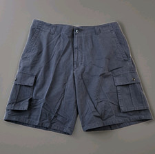 NWT Dockers Men's Flat Front Relaxed Fit Broken-In Cargo Shorts Size 38" X 10"