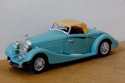 1/43 SCALE DIECAST MODEL, RIO, 1936 HISPANO-SUIZA TYPE 68 V-12 CONVERTIBLE. V.G.