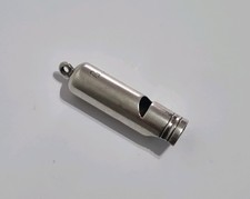 Edwardian Hallmarked Sterling Silver Whistle by Charles Edward Adams  1902