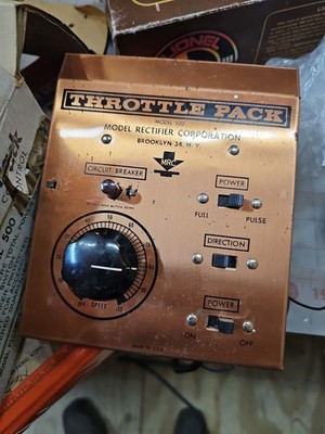 MRC Throttle Pack HO Train Control Model 500 With Box - TESTED WORKS