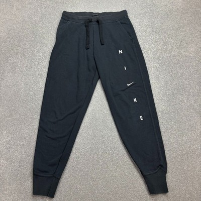 Nike Trainingshose Damen klein schwarz Y2K Swoosh Baggy Hip Hop Sport Jogginghose Lady