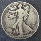1938-D Walking Liberty Half Dollar 50c - F Fine