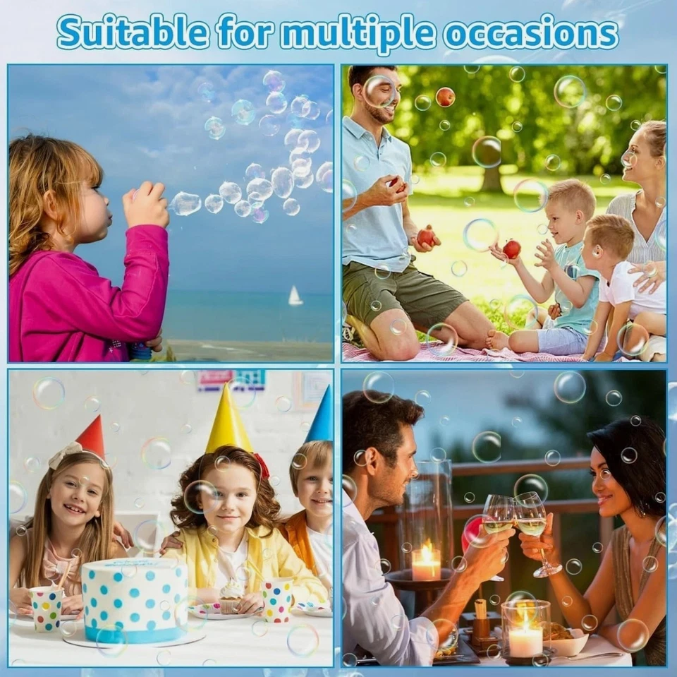 60件装婚礼迷你泡泡婚礼魔杖散装心形气泡棒适用于Gues... — 第 2/4 张图片